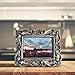 Giftgarden 5x7 Picture Frame Vintage Photo Frame for Desk, Silver, 5 by 7 inch