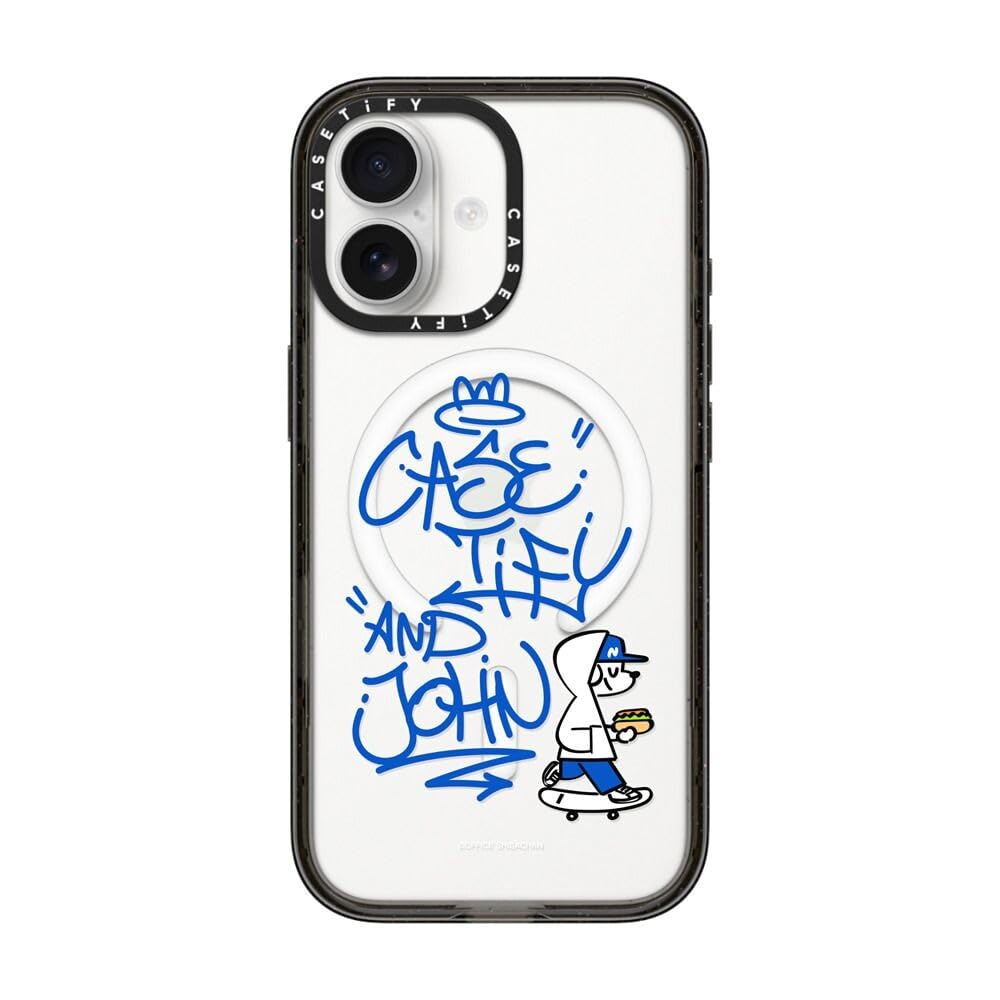 iPhoneアクセサリー CASETiFY AND JOHN (graffiti) iphone17pro Amazon.co.jp: CASETiFY iPhone 17 用 ケース インパクトMagSafe対応