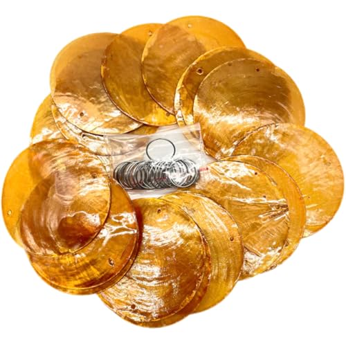 Conchas redondas para campanillas de viento en balcones y terrazas 2