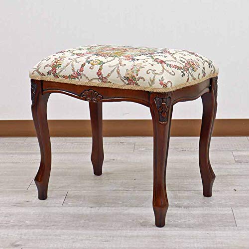 Amazon｜イタリア スツール 猫脚 ゴブラン オットマン 補助椅子 玄関用