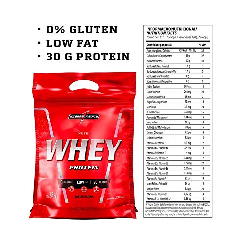 Nutri Whey Protein Morango - Pouch 907g