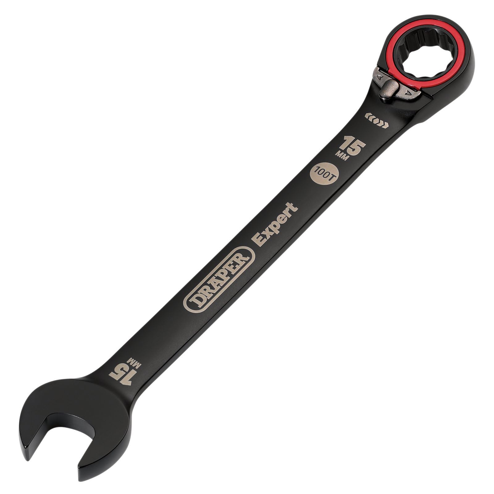 Draper Black Expert Hi Torq Reversible Ratchet Combination Spanner
