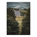 artboxONE-Puzzle XL (1000 Teile) Natur Einsame Kirche in Irland - Puzzle Kirche Irland Kapelle