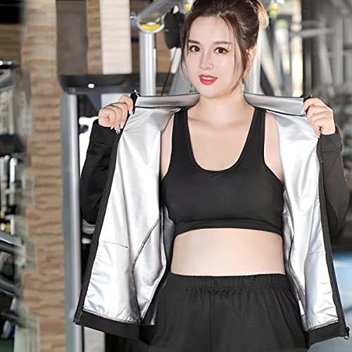 Camisa de sauna para mujer para entrenamientos de gimnasio y running 4