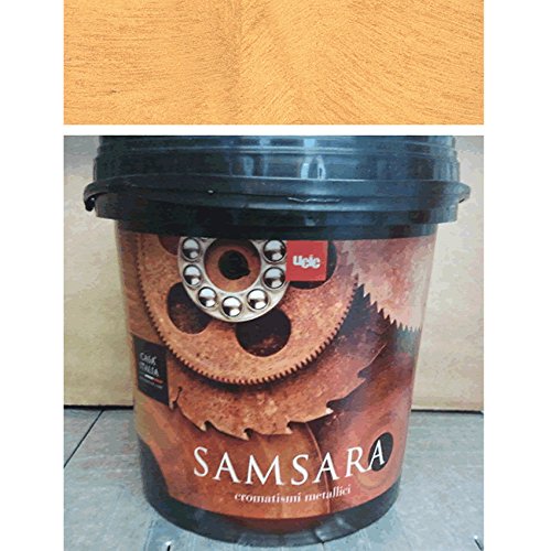 Pittura decorativa samsara oro ml.750 ucic, decora...