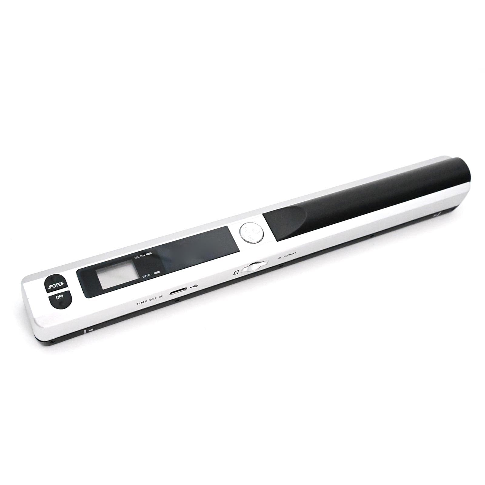 A4 Size Portable Handheld Document/Receipt Photo Scanner, 900 DPI high Resolution, JPG and PDF scanning,Silver-image-29