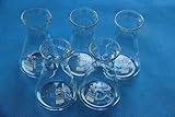 matraz erlenmeyer 250 ml kimax Erlenmeyer Matraz de cónico de 100 ml, erlenmeyer, 5pcs/lot, con boca ancha, cristal de borosilicato 3.3
