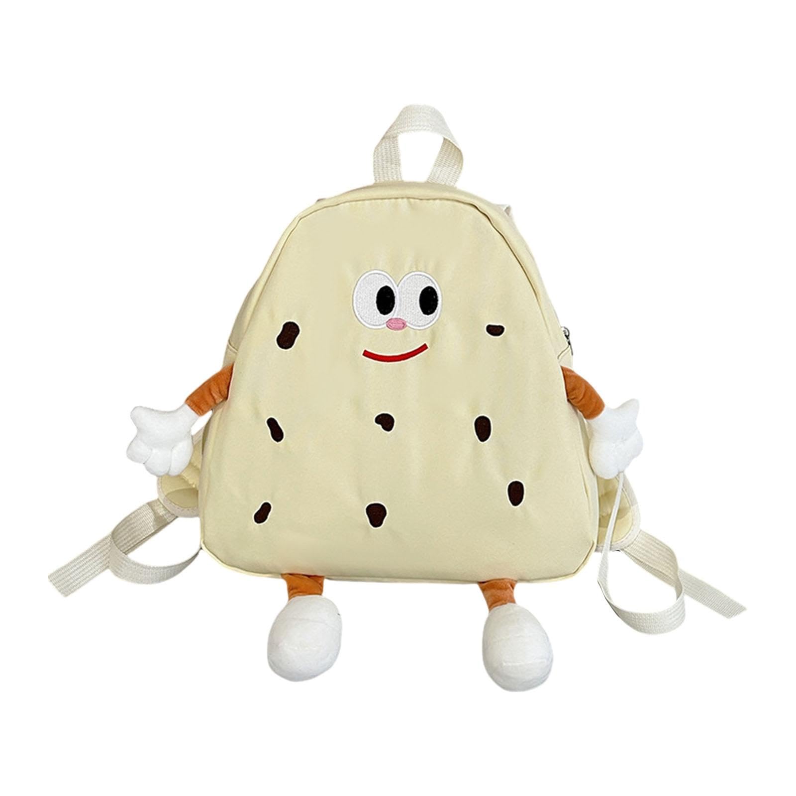™ Cookies Kids Backpack Zipper Closure Cute Rucksack For Nursery Children Gift Beige-image-24