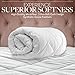 Beckham Hotel Collection Twin/Twin XL Size Comforter - 1600 Series Down Alternative Home Bedding & Duvet Insert - Slate Gray