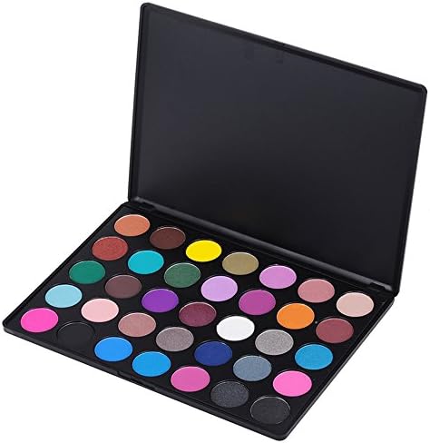 Miskos 35 Colors Professional Makeup Eyeshadow Pallet Shimmer Matte Eye Shadow Set Cosmetic Product #35 Series (35D)