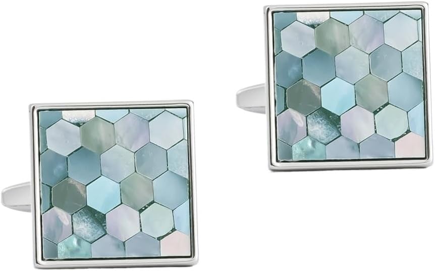 Shell Color Shell Cufflinks Men's French Shirt Cufflinks Clothing Accessories