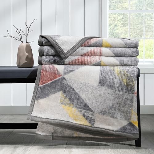 Image of MYTRIDENT Home Essential Flannel Printed Blanket for Winter Single Size (160 cm x 220 cm), 290 GSM, Levi