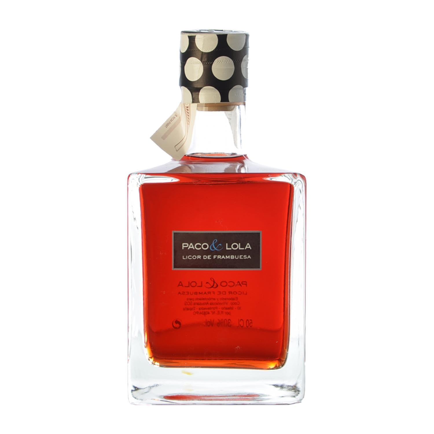 Licores Paco & Lola Licor de Frambuesa Botella Medium 50 cl