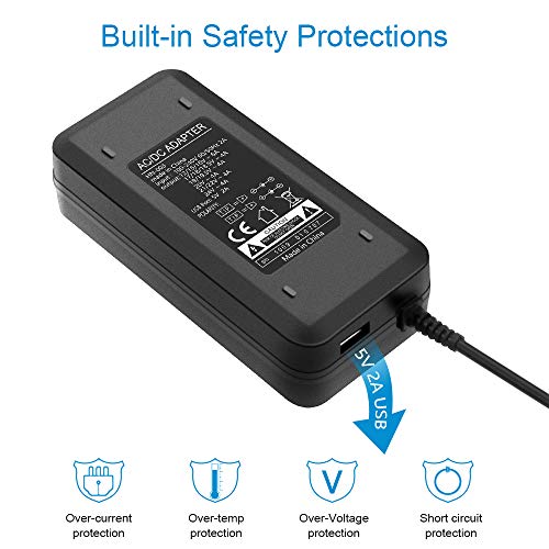 image for ALITOVE 96W Universal Power Supply Adapter 12V ~ 24V Regulated AC to D