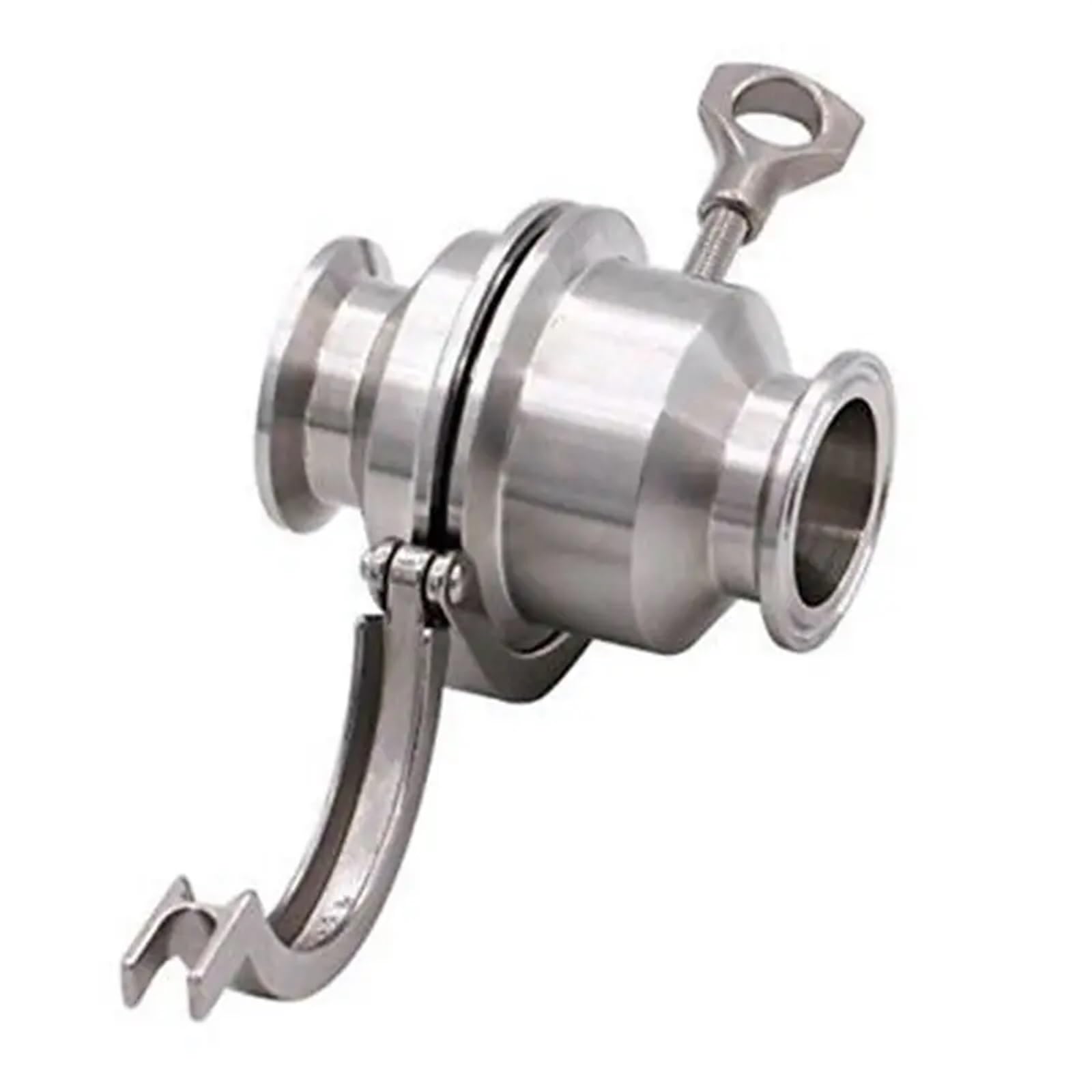 OD 25mm 32mm Sanitario Acciaio Inox 304 Tri Clamp 50.5mm Valvola di ritegno verticale (25mm)