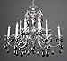 Via Lombardi 12 Light Chandelier Crystal Type: Swarovski Elements, Finish: Millenium Silver