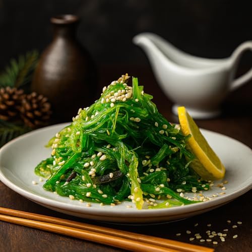 OCEANZEN:Premium Nutritious Wakame Seasoned Sesame Edible Seaweed Salad