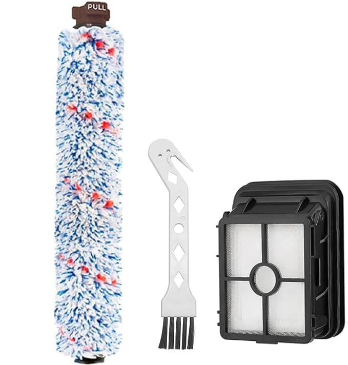 Filtre HEPA CrossWave Kit Accessoires Aspirateur BISSELL CrossWave HF3 - 2 Brosses, 2 Filtres HEPA Pièces Rechange BISSELL