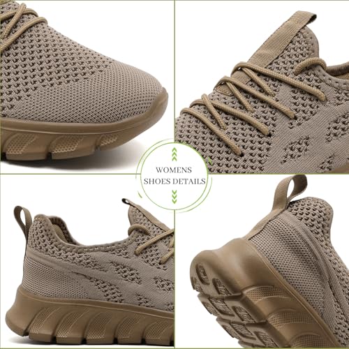 Image of Running Shoes for Women Slip On Tennis Walking Sneakers Sport Fashion Casual Workout Gym Athletic Hiking Nurse Non Slip Lightweight Breathable Trainers
