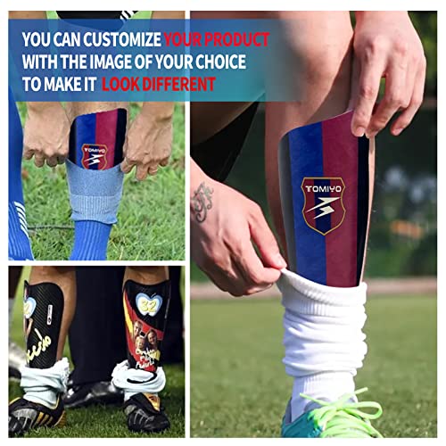 Tomiyo Custom Soccer Shin Guards For Kids, Personalized Shin Guards.toddler Adult Soccer Shin Guards Espinilleras De Futbol Para Hombres. Gift For Protective Soccer Equipment Player Boy Girl Men Women #TOP4
