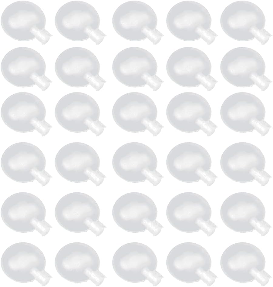 30Pcs Noise Maker Replacement Round Toy Squeakers Repair Pet Toys for Repair Old Dog Toys Teddy Bears Depart These Into A New Pet Dog or Another Plush Toy