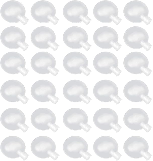 ShaLovelyna 30Pcs Noise Maker Replacement Round Toy Squeakers Repair Pet Toys for Repair Old Dog Toys Teddy Bears Depart These Into A New Pet Dog or Another Plush Toy