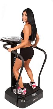 Berghoff Ez2Vibe Low Impact Vibration Plate Exercise Machine, Home Trainer | Compact Bodyfit Workout Equipment For Body Shaping, 3 Preset Programs For Circulation & Fitness For Seniors & Adults
