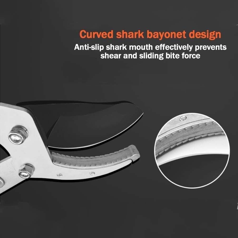 Handheld Extendable Garden Shears Heavy Duty Anvil Lopper Labor-Saving Garden Lopper Fruit Tree Thick Branches Hedge Pruner Scissors,