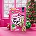 Bonkers Purrpops Christmas Themed Limited Edition Holiday Chicken Flavor Freeze-Dried Licks Cat Treats Catnip & Turkey Flavor - 5 Pack with 1 Cat Pom Pom Balls Toy