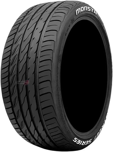 Amazon.co.jp: MONSTA STREET SERIES 195/50R15 82V RWL ホワイト 