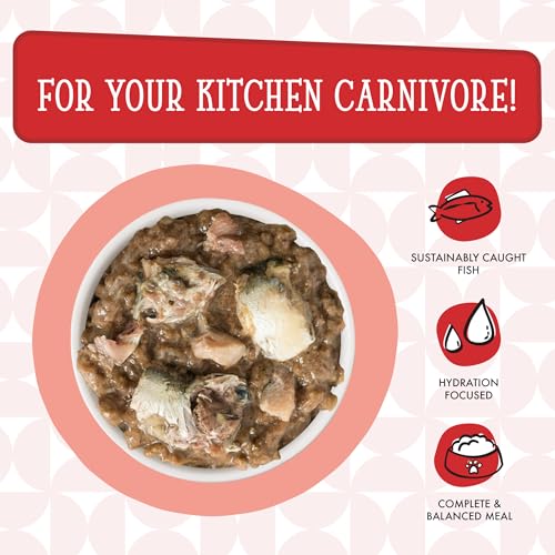 Image of Weruva Cats in The Kitchen, Two Tu Tango with Sardine, Tuna & Turkey Au Jus Cat Food, 3.2oz Can (Pack of 24)