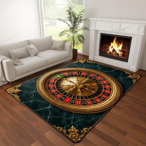 5x8 Machine Washable Rug for Bedroom Living Room Dining Room,