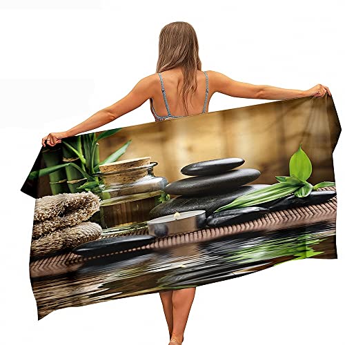 Serviette double impression en microfibre légère et compacte - 2