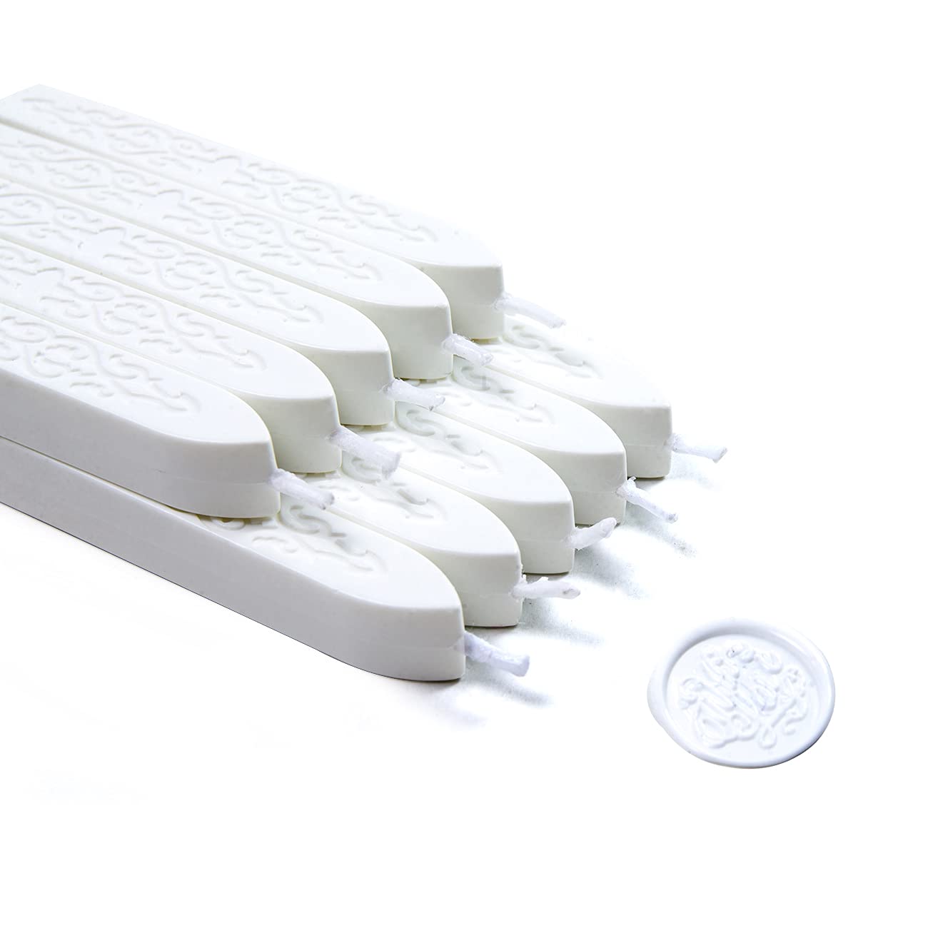 Wax Sealing Rod, MOEBAO 10 Wax Sealing Rod, Used for Wax Sealing, Suitable for Wedding Invitations, Card envelopes, Postcards, Wine Packaging, Gift Packaging, Personalized Handmade, etc.