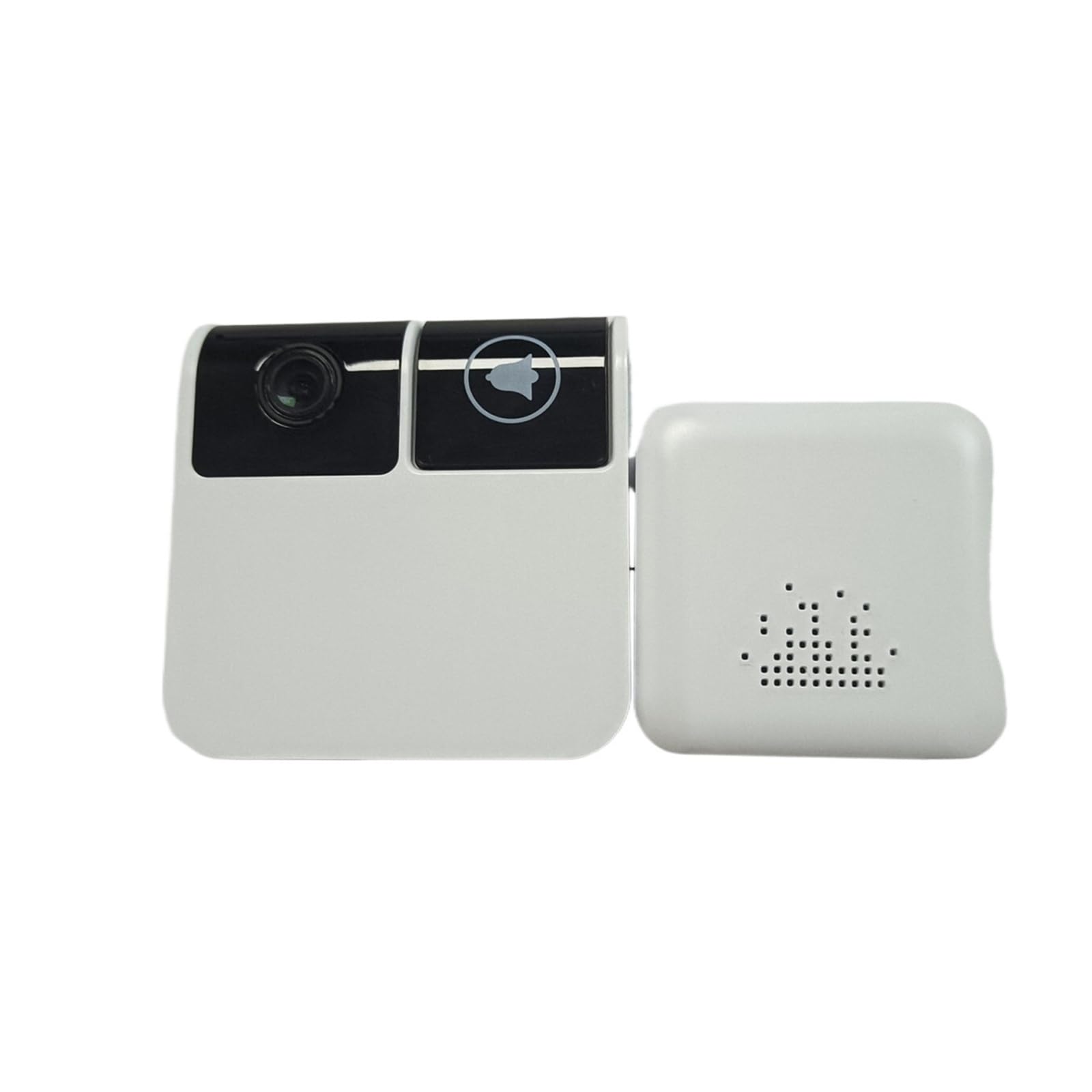 Timbre IP WiFi con videoportero de Larga duración en Espera, intercomunicador Visual, Mirilla y Visor Vista Amplia