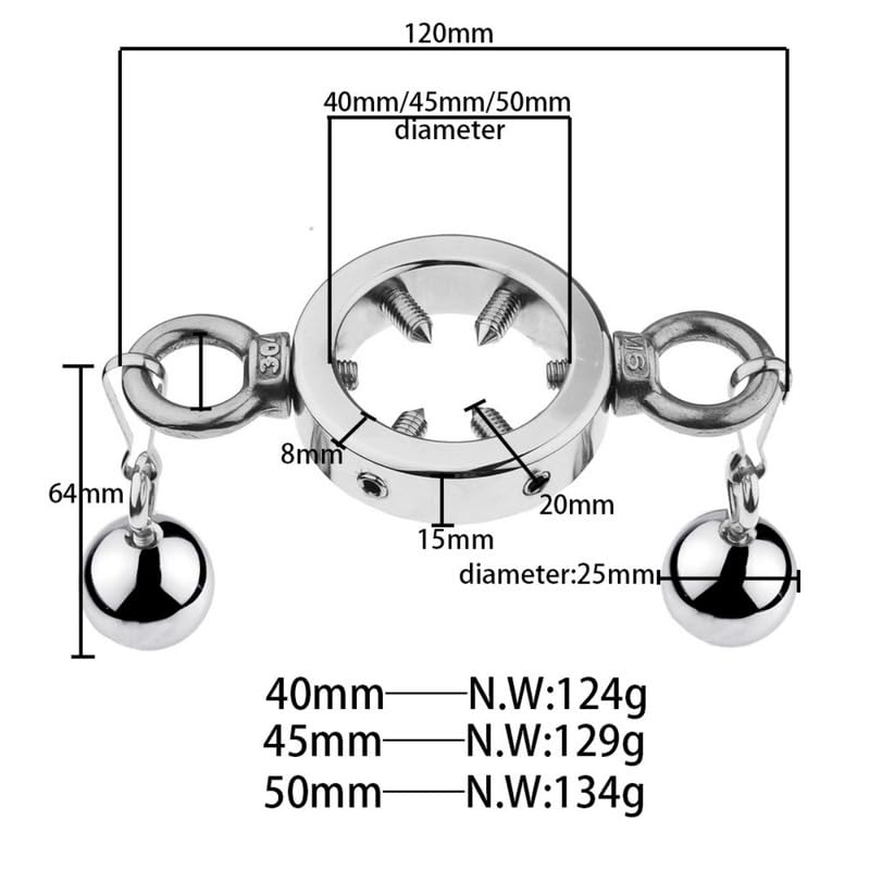 Anillo de entrenamiento ágil masculino para ejercicio muscular con bolas de carga sólida 6