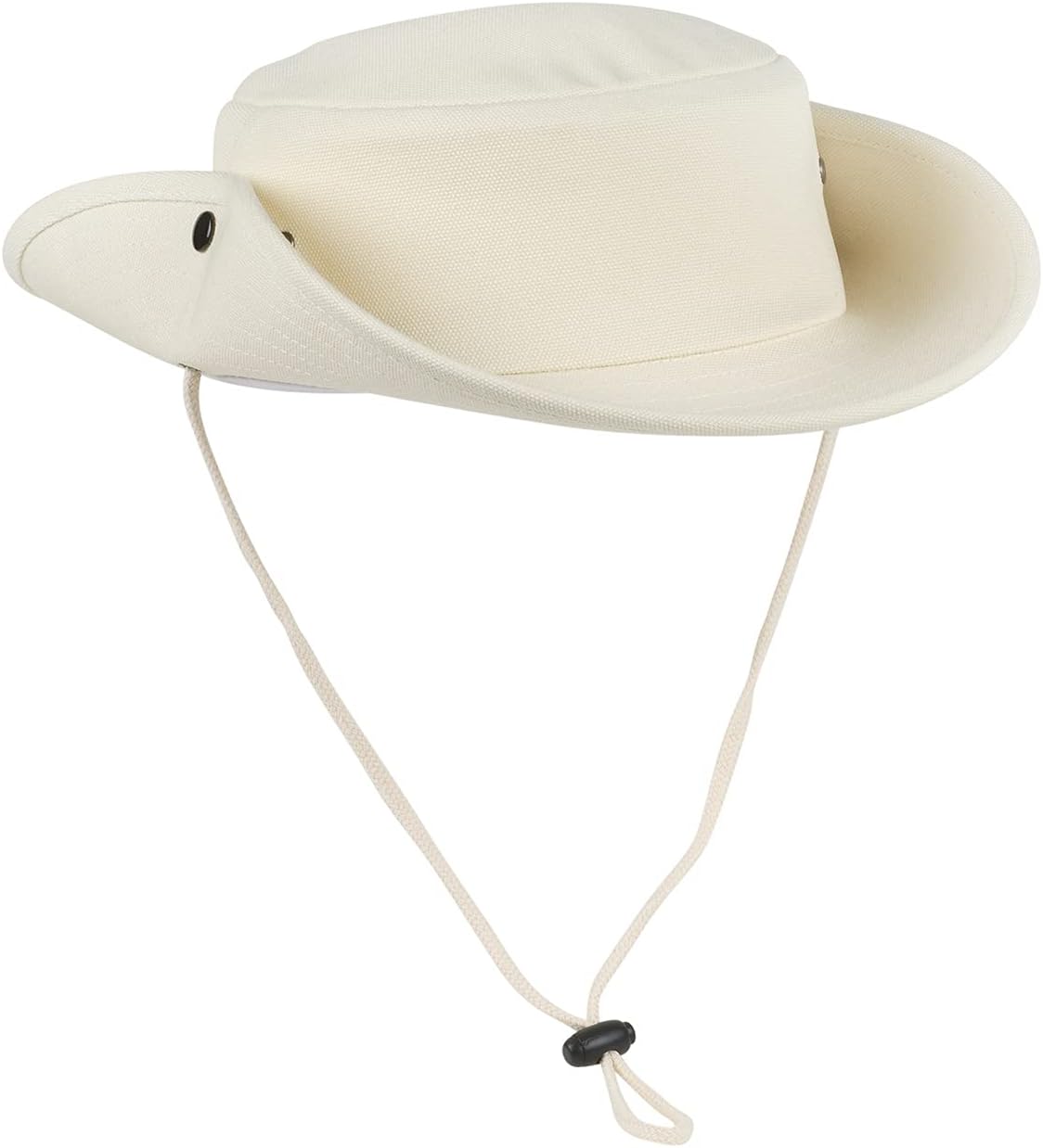 Custom Embroidered Unisex Outback Hat for Fishing - Add Your Text - Personalized Adjustable Fit Sun Cap with Drawcord