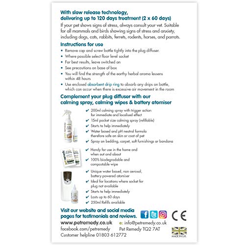 Pet-Remedy-Natural-De-Stress-and-Calming-Refill-2-Bottles-of-40-ml