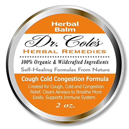 Dr. Cole’s Organic Cough Cold Congestion Relief Balm Extra Strength