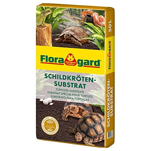 Trixie 76142 Pinienrinde, natürliches Terrariensubstrat, 20 l 6 Floragard Schildkröten-Substrat 50 L