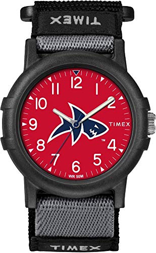 Image of Timex Unisex Collegiate Recruit 38mm Watch - Tennessee Volunteers with Black Fabric Strap