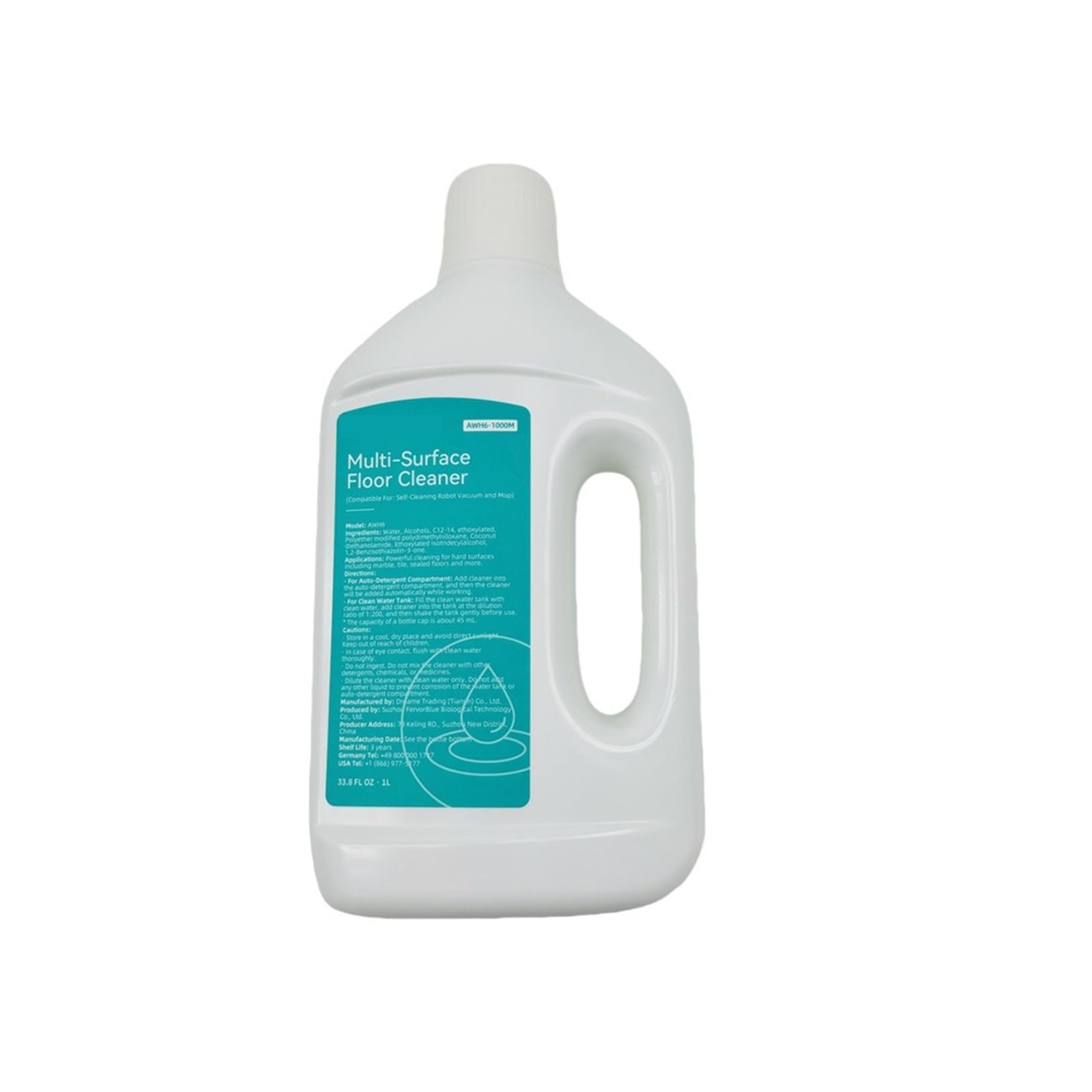 Bodenreinigungslösung, Kompatibel Mit Dreame X40 Ultra X30 Ultra Staubsauger-Teile, Reinigungsmittel, Reinigungsflüssigkeit, Mopps