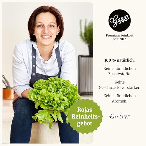 Gepp's Feinkost Weihnachts-Geschenk Frohes Fest I Mini 5er Geschenkset Weihnachten mit köstlichen Delikatessen I Mit Glühwein Gewürz, Fruchtaufstrich, Bruschetta-Dip & Sauce in Winter-Editionen