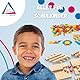 WISSNER Montessori Pattern Blocks Geometrie Formen 250 Teile - Pädagogisches RE-Wood Tangram Kinder-Legespiel, Geometrische Figuren für Grundschule und Legespiele Kinder
