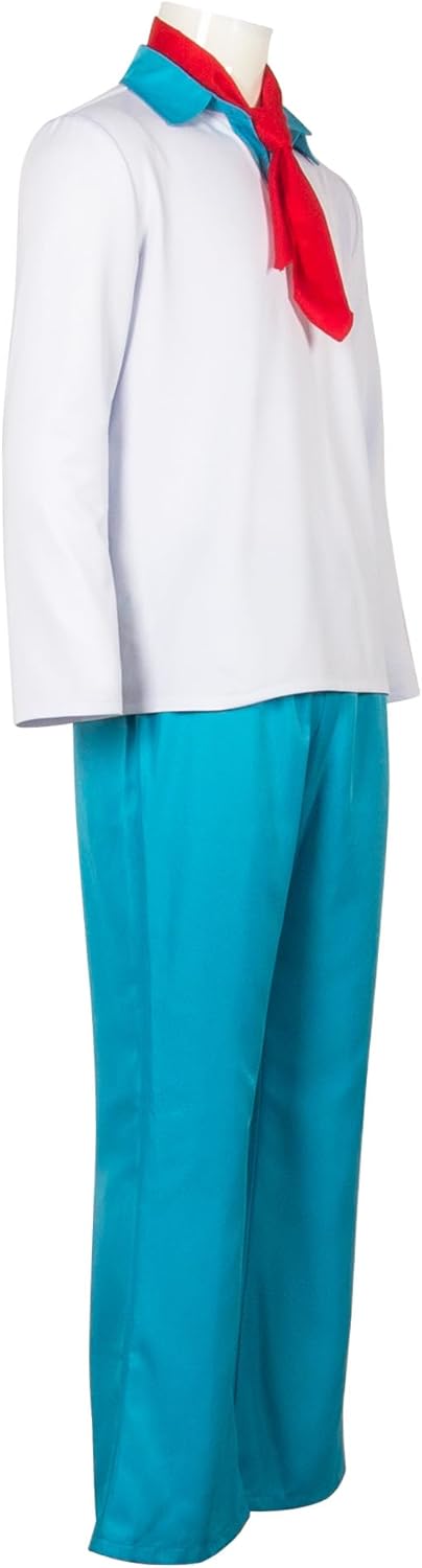 Men's Costume Adult Shirt Pants Set Classic Movie Costume for Halloween Cosplay Outfits - Image 2