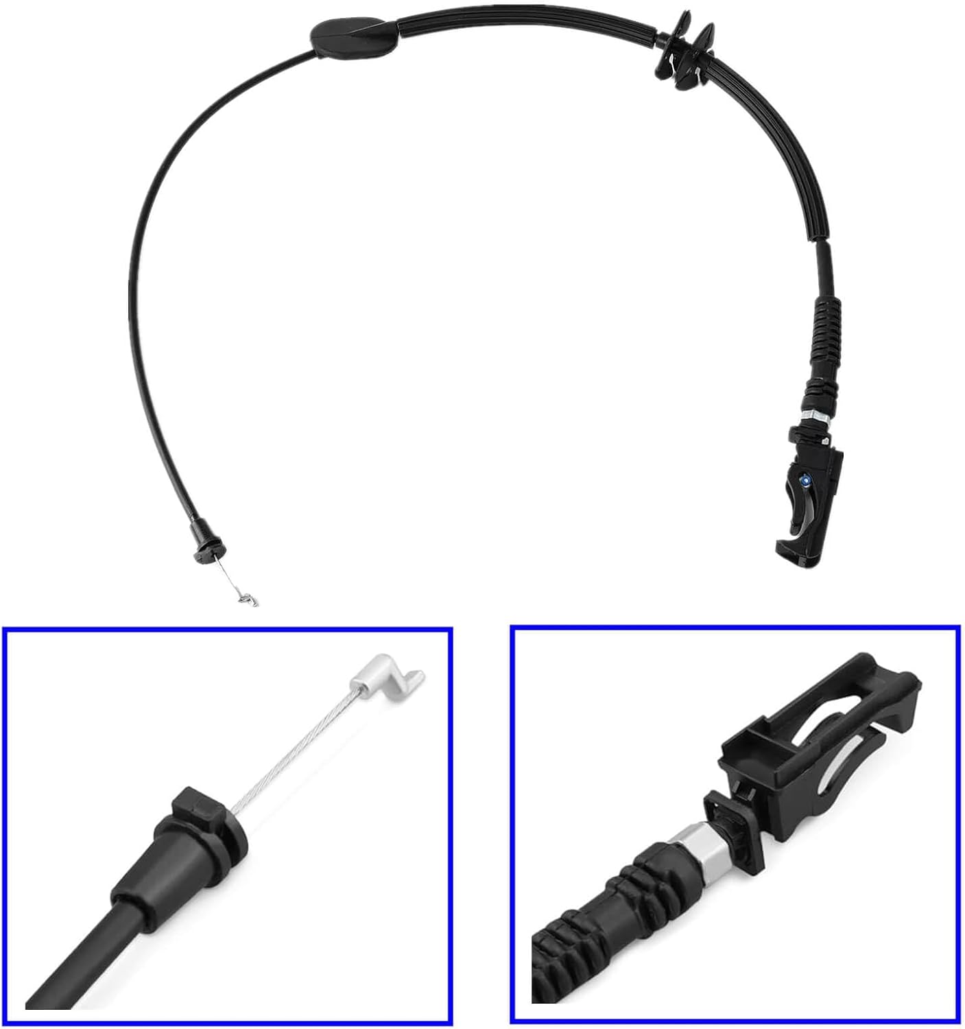 Front Door Latch Release Cable,Compatible With Ford 2015-2020 F-150 LH Driver or RH Passenger Side,Replace FL3Z-15221A00-B, FL3Z-15221A00-E, FL3Z-15221A00-H,FL3Z15221A00B