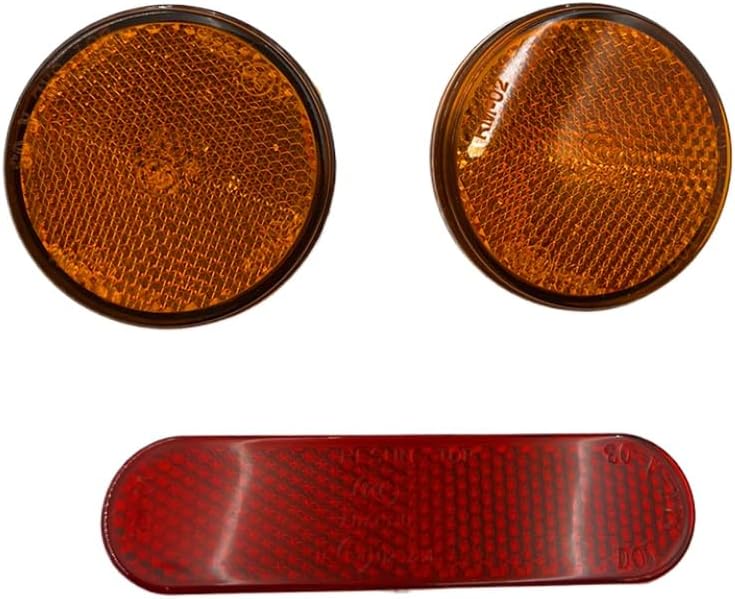 Motorcycle Reflector Kit Side Rear Reflective Plate Spoke Cover for Sprint150 Primavera150 Night Riding Accessories