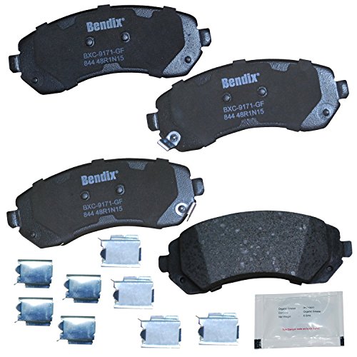 Image of Bendix Priority1 CFC844 Disc Brake Pad Set Ceramic for Select Models Buick Rendezvous Venture,Jaguar S-Type,Olds Silhouette,Aztek,Montana