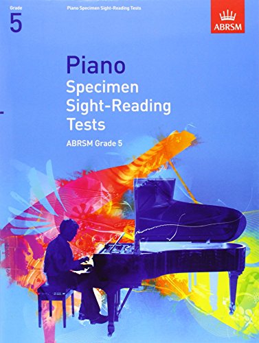 Piano Specimen Sight-Reading Tests, Grade 5 (ABRSM Sight-reading) by ABRSM (3-Jul-2008) Sheet music