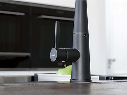 Kitchen Sink tap with Pull-Out spout and Spray Function from Franke Icon Pull-Out Spray - Black matt - 115.0625.190 - 2
